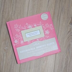 Hallmark Pink Floral Recordable Album